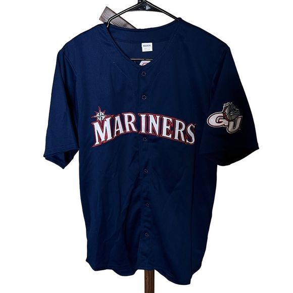 Rare Mariners X Gonzaga University Jersey Medium - Picture 1 of 5